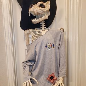 Stranger Things off shoulder sweatshirt